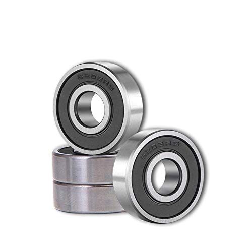 [4 Pack] 6203-2RS Ball Bearings - Durable and Reliable for Electric Motors and 3D Printing