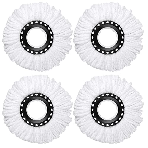 4 Pack Spin Mop Replacement Heads