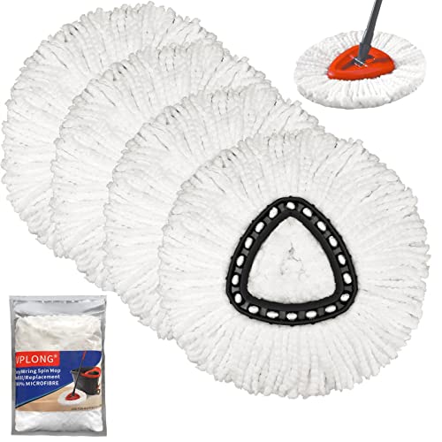 4-Pack Spin Mop Replacements for O Cedar Spin Mop