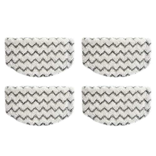 4 Pack Steam Mop Replacement Pads for Bissell Powerfresh Steam Mop
