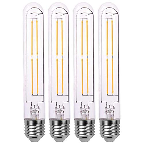 4 Pack T10 LED Bulb 8W Dimmable E26 Base