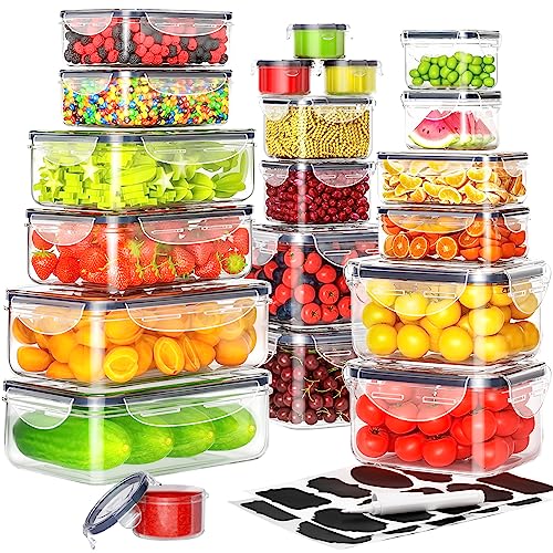 40 PCS Food Storage Containers with Lids