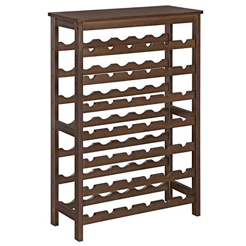 42-Bottle Wine Rack with Table Top