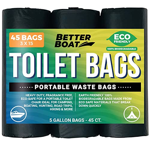 45 Toilet Bags for Portable Potty
