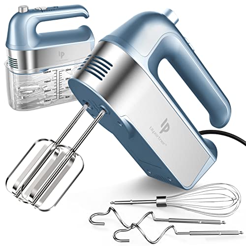450W Kitchen Hand Mixer with Scale Cup Storage Case