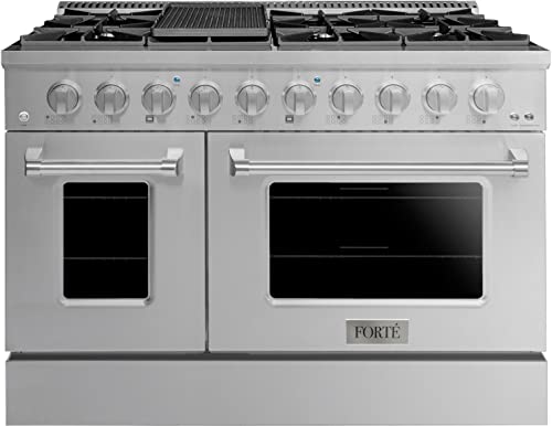48 Inch Natural Gas Double Oven Range