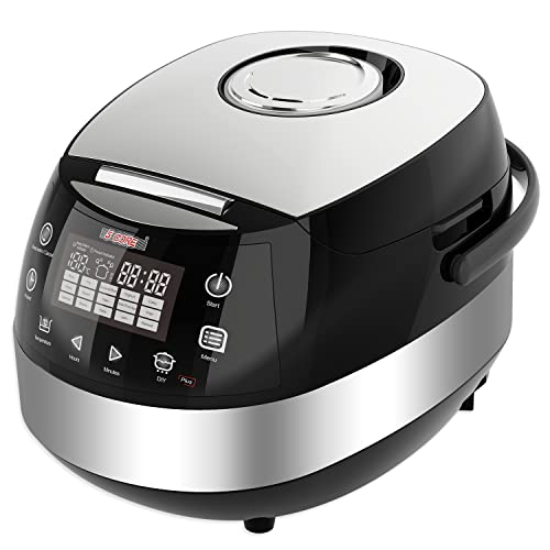 COMFEE' Rice Cooker 10 cup Uncooked/20 cup Cooked , Rice Maker, Steamer,  Saute, Steamer and Warmer, 5.2 QT Large Capacity, Brown Rice, Quinoa and