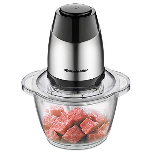 5-Cup Electric Food Chopper with Glass Bowl