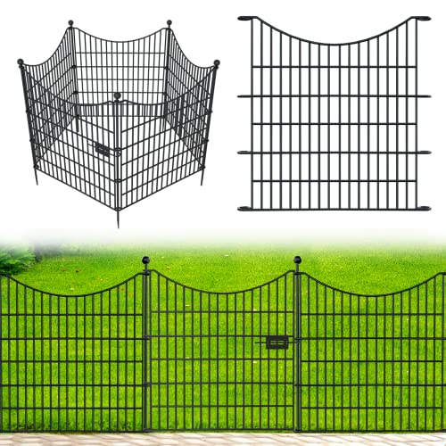 Decorative Outdoor Garden Fence for Yard and Animal Barrier - CLEASO
