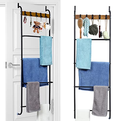 5-Tier Over The Door Towel Rack