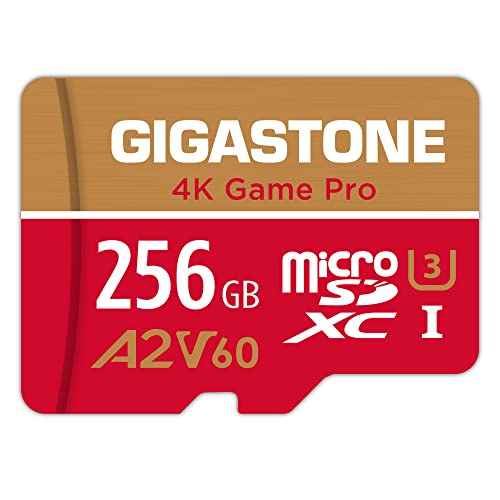 [5-Yrs Free Data Recovery] Gigastone 256GB Micro SD Card