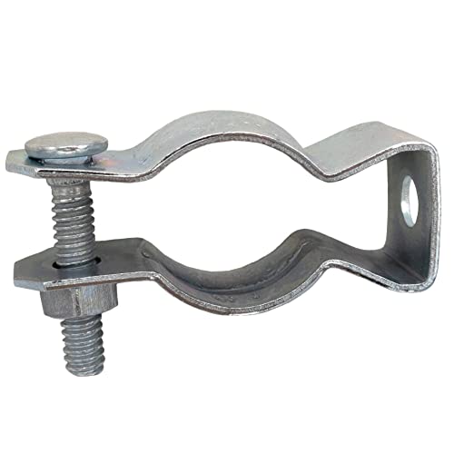 Airmont 3/4" Conduit Hanger 50-Pack, Galvanized Steel, Nuts & Bolts Included