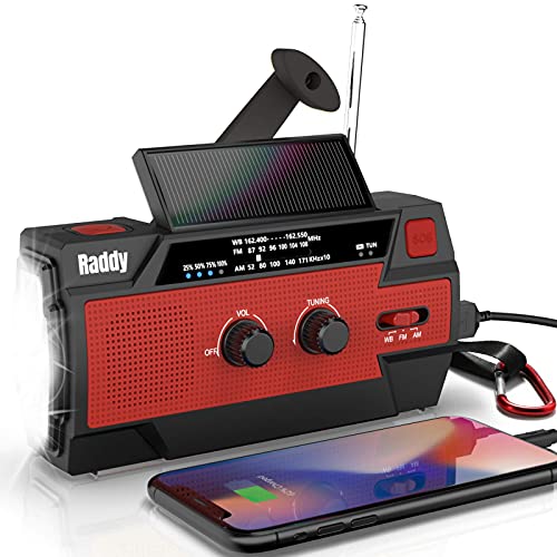 [5000mAh Battery] Raddy SW3 Emergency Radio