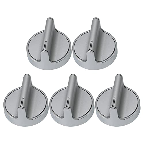 5PCS Cooktop Knob Replacement for Whirlpool Gas