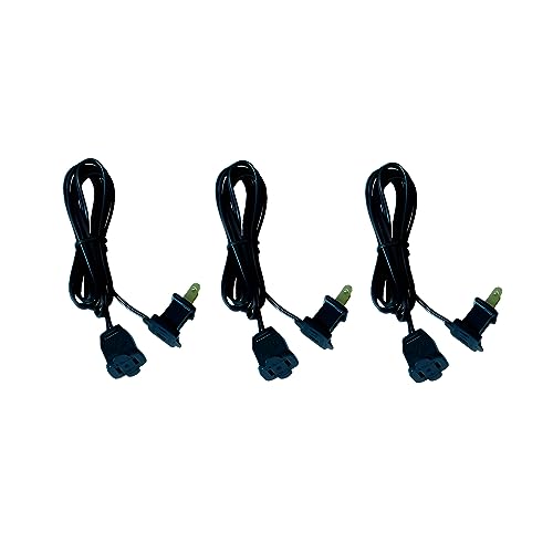 6 Ft Black Extension Cord