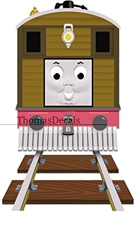 Toby the Tram Engine No. 7 Wall Decal - 4x6 inches