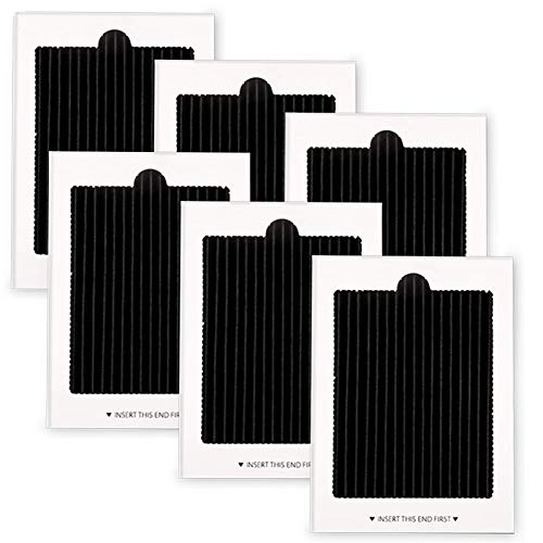 6-Pack Refrigerator Air Filter Replacement - Keep Your Fridge Fresh
