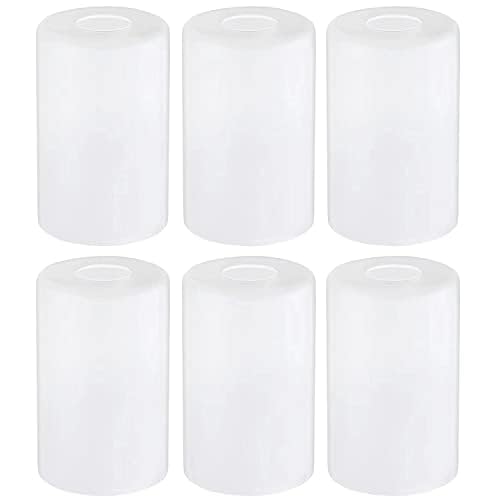 6-Pack White Frosted Glass Shade