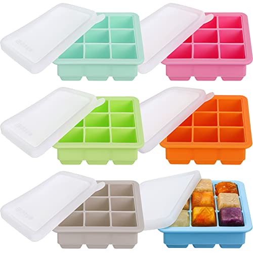 Silicone Baby Food Storage Containers and Freezer Tray" - Rtteri