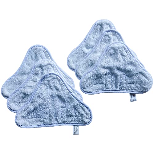 6 Replacement Pads for H2O Steam Mop X5