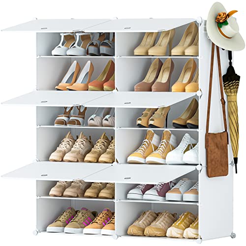 6 Tier Shoe Rack Organizer for Closet and Entryway