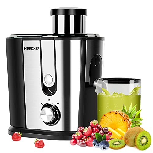 600W Juicer with 3'' Wide Mouth