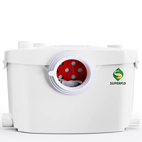 SuperFlo 600W Macerator Toilet Pump for Upflush Waste Water