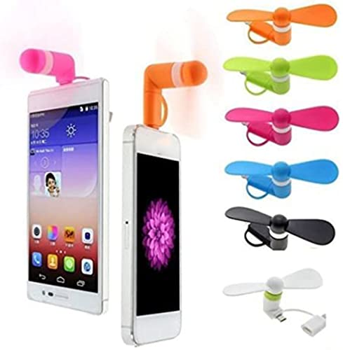 ProCover Mini Smartphone/Tablet Fan - Colorful & Powerful Summer Accessory