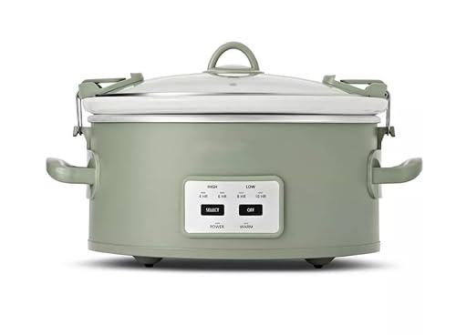 6qt Cook and Carry Programmable Slow Cooker - Moonshine