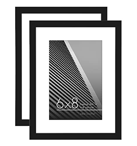 6x8 Picture Frame in Black