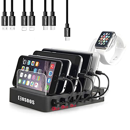 75W Multi-Device Charging Station with 3x QC 3.0