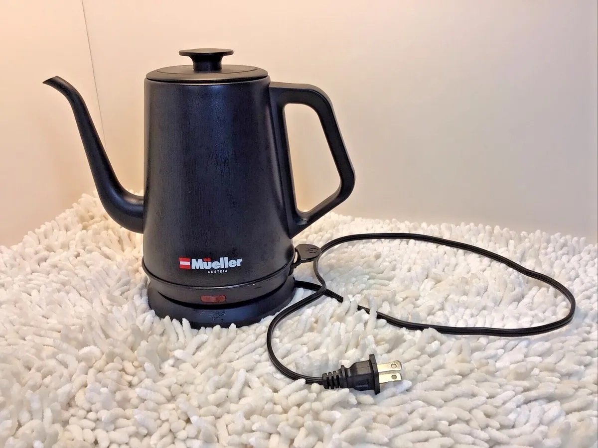  Taylor Swoden Electric Kettle with Tea Infuser, Small Electric  Tea Kettle with Keep Warm Function for Home and Office, Black: Home &  Kitchen