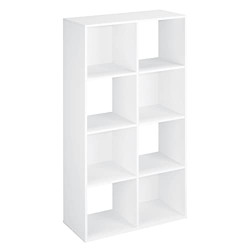 8 Cube Storage Shelf Organizer Bookshelf Stackable
