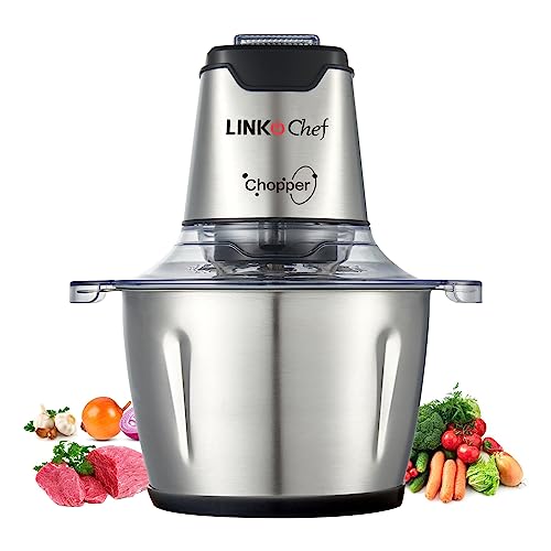 Mueller Home Mueller Mini Food Processor, Electric Food Chopper, 1.5-Cup Meat Grinder, Mix, Chop, Mince and Blend Vegetables, Fruits, Nuts