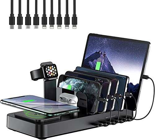 8 in 1 Wireless Charging Station