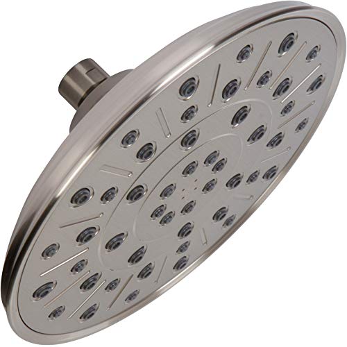 8 Inch Large Overhead Rain Showerhead With Pressure Boosting