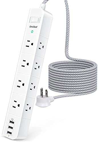 8 Outlet Surge Protector with USB Ports