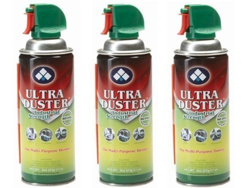 8 oz. Ultra Duster Industrial Strength Multi-Purpose Duster (3 Cans)