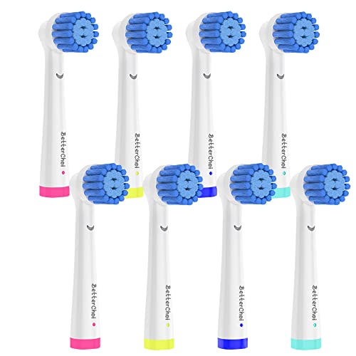 8 Pack Sensitive Gum Care Brush Heads