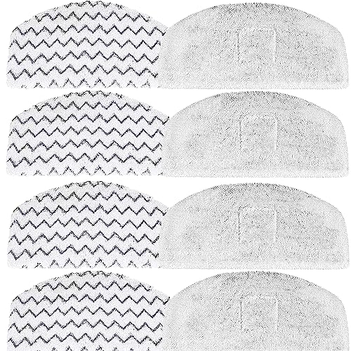 8 Pack Steam Mop Replacement Pads for Bissell Powerfresh