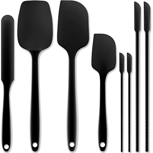 8-Piece Silicone Spatula Set for Baking and Cooking