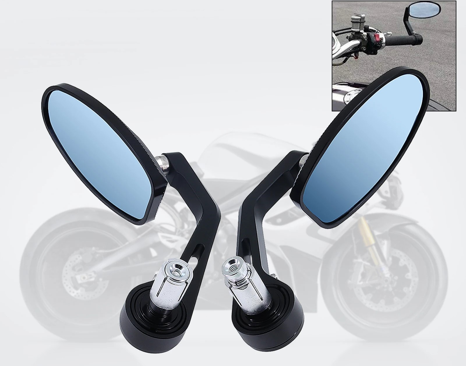 8 Unbelievable Motorcycle Mirrors Black for 2023
