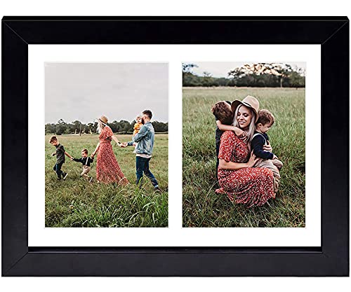 8.5x11 Black Wooden Picture Frame