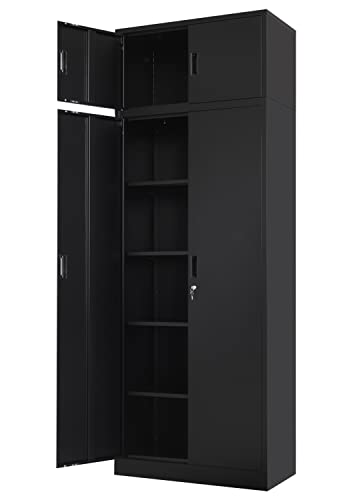 87-inch Tall Large Steel Storage Cabinet