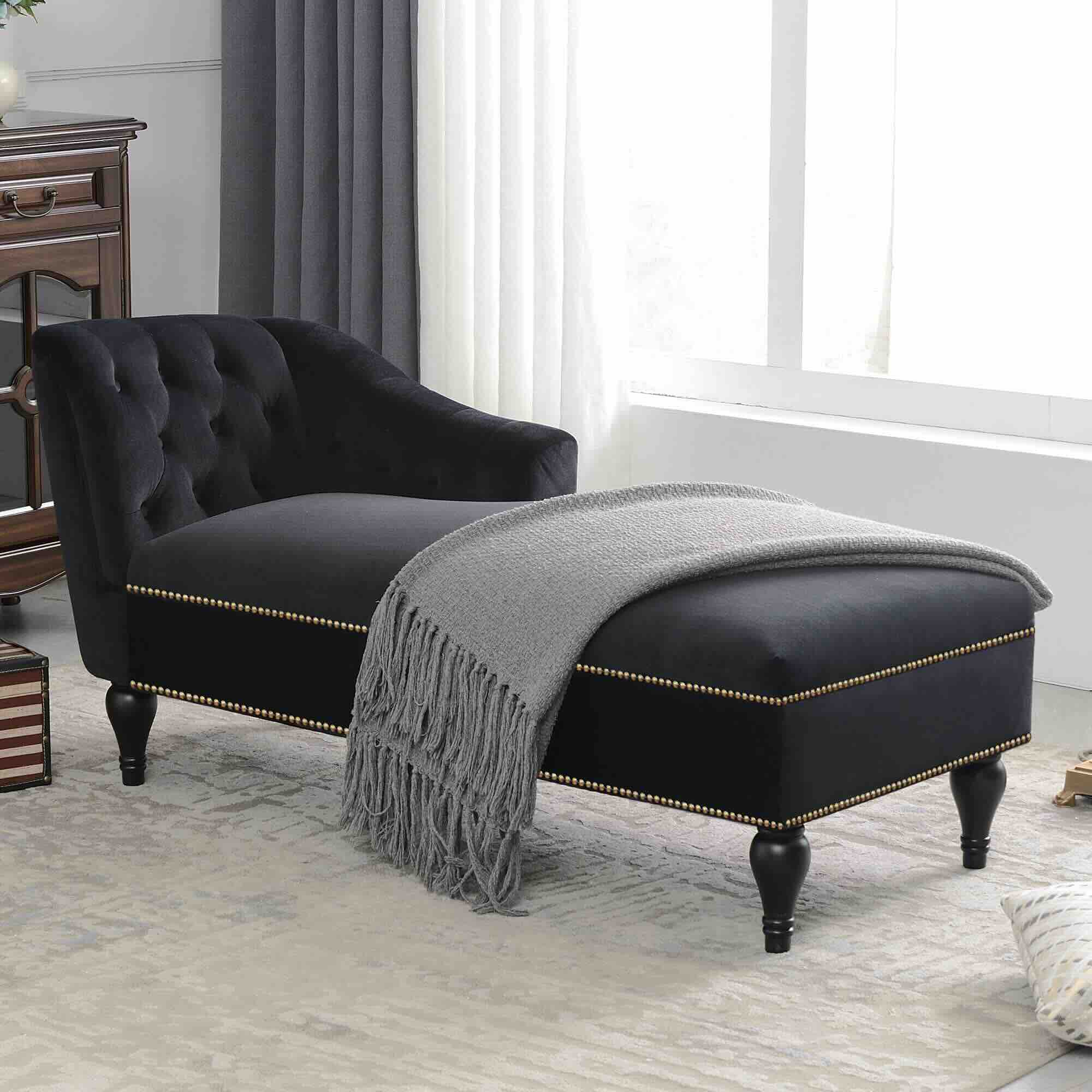 9 Amazing Black Chaise Lounge For 2023