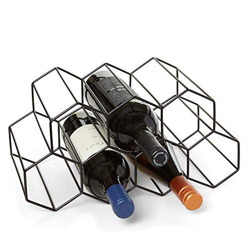 9 Bottle Countertop Wine Rack