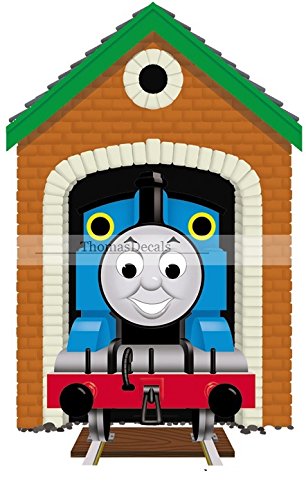 9 Inch Thomas The Tank Engine & Friends Blue No. 1 Removable Wall Decal Sticker Art Home Decor 6 inches Wide by 9 inches Tall