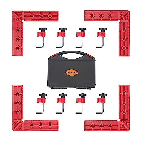 90 Degree Clamp Set for Woodworking (4 pack)