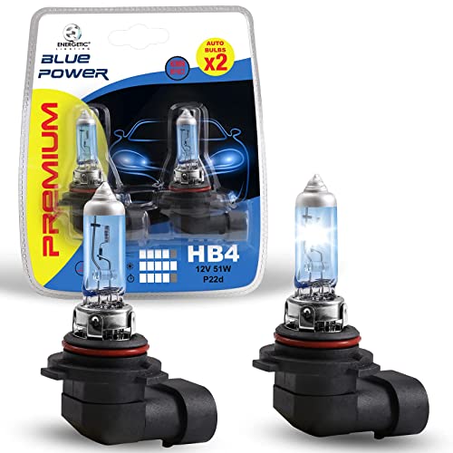 9006 HB4 Car Headlight Bulb, Super White Light, 2 Pack