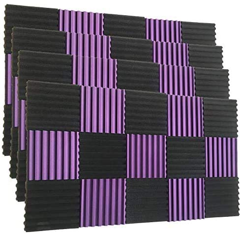 XIN&LOG 96 Pack Acoustic Foam Panel Soundproofing Tiles